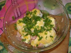 Кальмары фаршированные овощами, сыром и шампиньонами - шаг 11