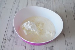 Фисташковый торт с малиной - шаг 11 Фисташковый торт с малиной - шаг 11