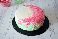 Фисташковый торт с малиной - шаг 20 Фисташковый торт с малиной - шаг 20