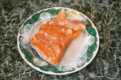 Форель на мангале на решетке - шаг 6 Форель на мангале на решетке - шаг 6