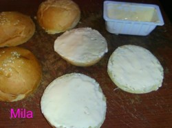 Бутерброды на природу гамбургер быстрого приготовления - шаг 2