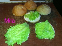 Бутерброды на природу гамбургер быстрого приготовления - шаг 3