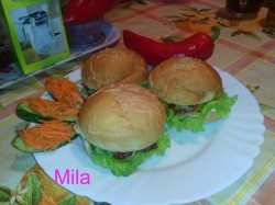 Бутерброды на природу гамбургер быстрого приготовления - шаг 9