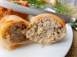 Голубцы из пекинской капусты с фаршем и рисом - шаг 14