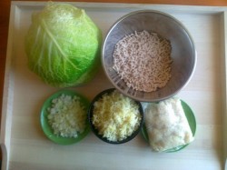 Голубцы с куриным фаршем - шаг 1