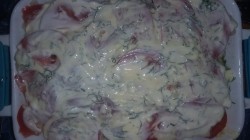 Горбуша с капустой и картошкой в духовке - шаг 12