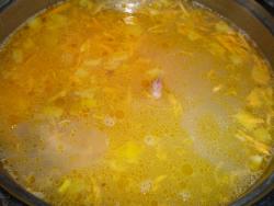 Гороховый суп с копчеными ребрышками - шаг 5 Гороховый суп с копчеными ребрышками - шаг 5