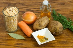 Постный гороховый суп - шаг 1