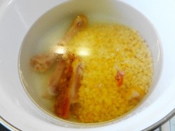 Гороховый суп с копченой курицей - шаг 4 Гороховый суп с копченой курицей - шаг 4