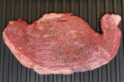 Говядина на сковороде гриль мясо - шаг 3