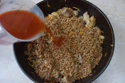 Гречка по купечески со свининой - шаг 7 Гречка по купечески со свининой - шаг 7