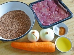 Гречка с печенью в мультиварке - шаг 1