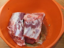 Грудинка варено копченая - шаг 2 Грудинка варено копченая - шаг 2
