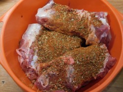 Грудинка варено копченая - шаг 3 Грудинка варено копченая - шаг 3