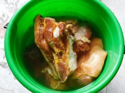 Грудинка варено копченая - шаг 6 Грудинка варено копченая - шаг 6