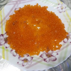 Икра горбуши соленая домашнего приготовления - шаг 4