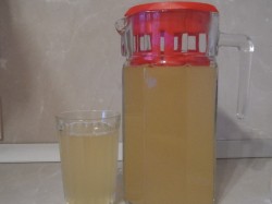 Имбирный лимонад с яблоками и лимонами - шаг 11 Имбирный лимонад с яблоками и лимонами - шаг 11