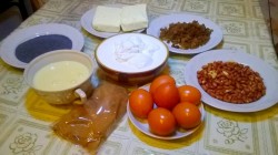 Торт с маком орехами изюмом шоколадный бисквит - шаг 1 Торт с маком орехами изюмом шоколадный бисквит - шаг 1