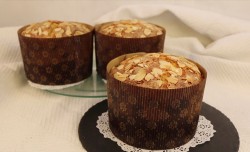 Итальянский кулич с цукатами и миндальной корочкой Панеттоне - шаг 20 Итальянский кулич с цукатами и миндальной корочкой Панеттоне - шаг 20