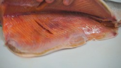 Горбуша фаршированная овощами в духовке - шаг 1 Горбуша фаршированная овощами в духовке - шаг 1