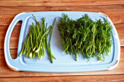 Заморозка укропа на зиму - шаг 4 Заморозка укропа на зиму - шаг 4