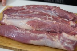 Как засолить полендвицу в домашних условиях - шаг 1 Как засолить полендвицу в домашних условиях - шаг 1