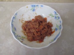 Канапе Делис с ветчиной и фасолью - шаг 3