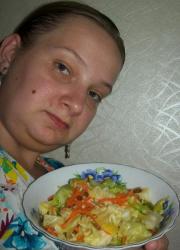 Салат Провансаль из капусты и моркови с уксусом и сахаром - шаг 6 Салат Провансаль из капусты и моркови с уксусом и сахаром - шаг 6