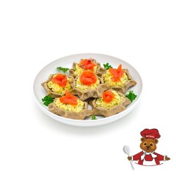 Карельские мини пирожки для фуршета - шаг 9