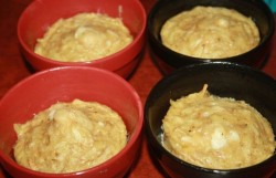 Картофельные колдуны с сосисками и сыром в СВЧ - шаг 7 Картофельные колдуны с сосисками и сыром в СВЧ - шаг 7