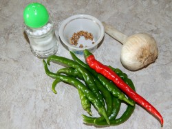 Кавказская аджика острая на зиму - шаг 1 Кавказская аджика острая на зиму - шаг 1