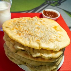 Кавказские хычины с говяжьим фаршем на кефире - шаг 18 Кавказские хычины с говяжьим фаршем на кефире - шаг 18