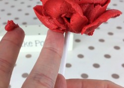 Кейк попс Роза - шаг 16 Кейк попс Роза - шаг 16