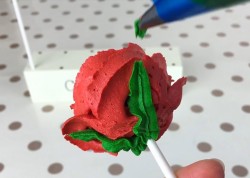 Кейк попс Роза - шаг 17 Кейк попс Роза - шаг 17