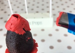 Кейк попс Роза - шаг 11 Кейк попс Роза - шаг 11