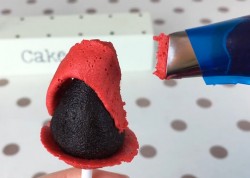 Кейк попс Роза - шаг 12 Кейк попс Роза - шаг 12