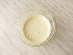 Кекс двухцветный на молоке - шаг 3 Кекс двухцветный на молоке - шаг 3