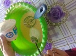 Кекс на сметане с ванильным вкусом за 30 минут - шаг 2 Кекс на сметане с ванильным вкусом за 30 минут - шаг 2