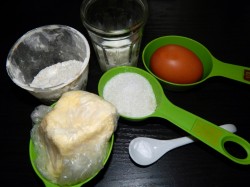 Кекс в микроволновке без какао - шаг 1 Кекс в микроволновке без какао - шаг 1