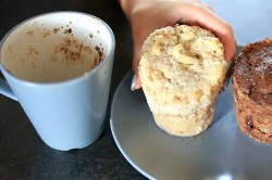 Кексы без муки в микроволновке - шаг 9 Кексы без муки в микроволновке - шаг 9