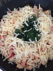 Кесадилья из тортильи с куриным филе и овощами - шаг 10