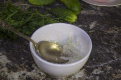 Классическая окрошка на квасе - шаг 4