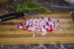 Классическая окрошка на квасе - шаг 7