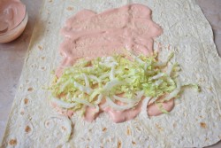 Классическая шаурма с курицей - шаг 5