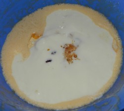 Классическая запеканка из манной крупы без творога - шаг 4 Классическая запеканка из манной крупы без творога - шаг 4