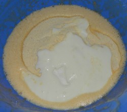 Классическая запеканка из манной крупы без творога - шаг 3 Классическая запеканка из манной крупы без творога - шаг 3