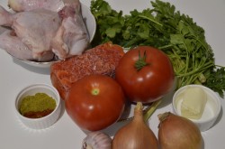 Классический чахохбили из курицы по-грузински - шаг 1