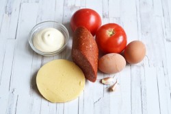 Салат Восточный классический с колбасой - шаг 1