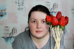 Клубника в карамели десерт на День всех Влюбленных - шаг 11