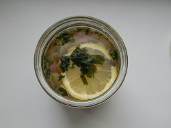 Компот из крыжовника мохито на зиму - шаг 5 Компот из крыжовника мохито на зиму - шаг 5